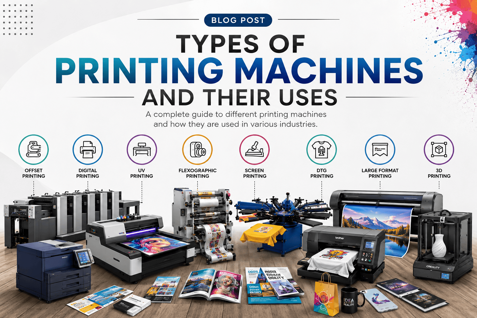 Types of Printing Machines